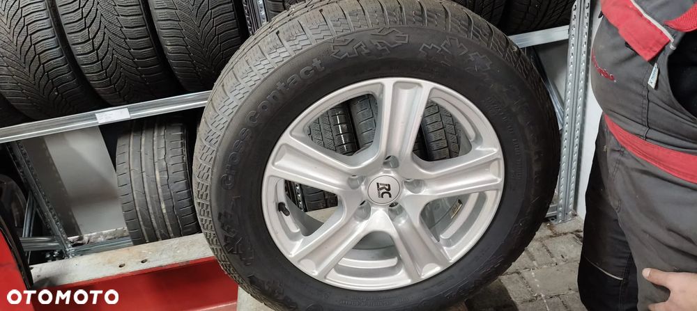 Komplet Kół Zimowych VW Tiguan Continental Crosscontact 215/65 R16 - 1