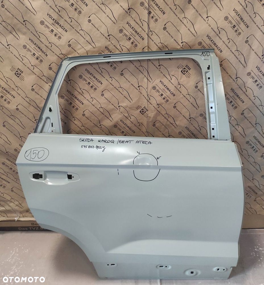 Drzwi Prawe Tylne SKODA KAROQ SEAT ATECA Oryginał - 1
