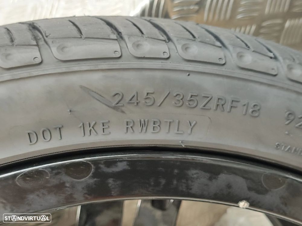 Conjunto Jantes 18 BMW Serie 1 F20 LCI 7,5J 8J ET45 ET52 5x120 - 15