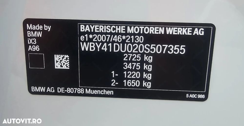 BMW iX3 Standard - 14