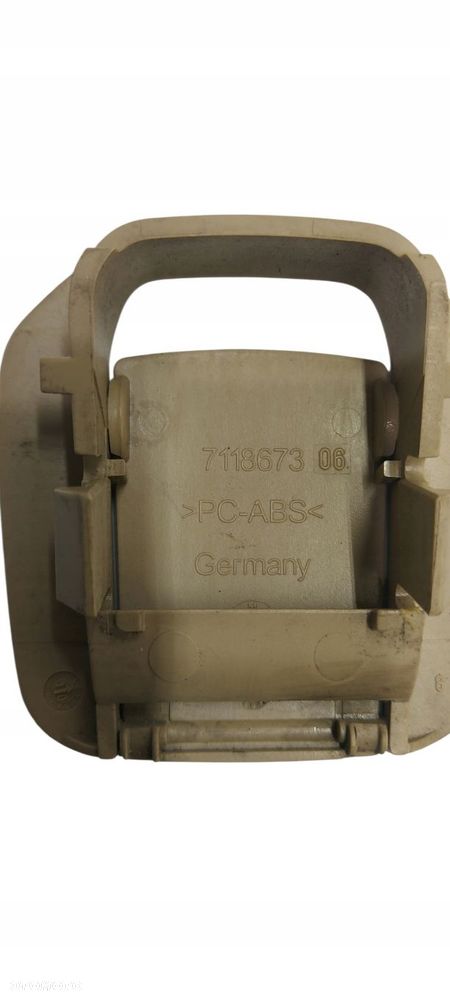 Bmw E81 E87 F20 E90 X1 E84 Zaślepka Osłona Kanapy Tył Isofix Beż 7118673 - 5