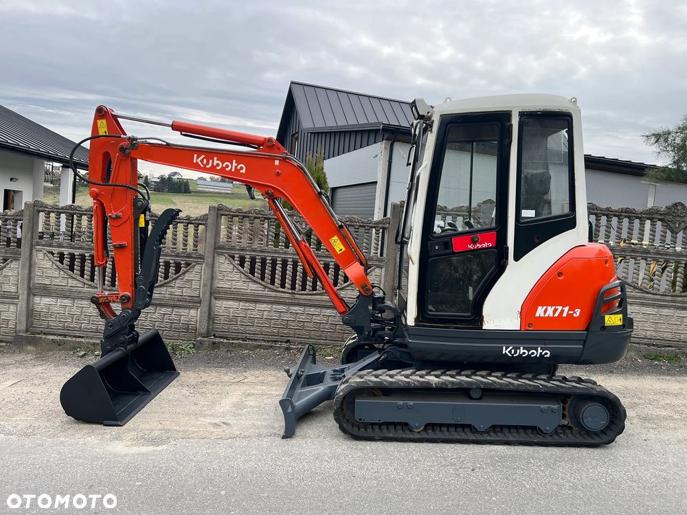 Kubota KX 71-3 | Minikoparka Kubota KX71 | 3 Tony | Silnik 4 Cylindry | Ząb Hydrauliczny | Stan Bardzo Dobry | CENA BRUTTO | UMOWA | Mini Koparka | - 6