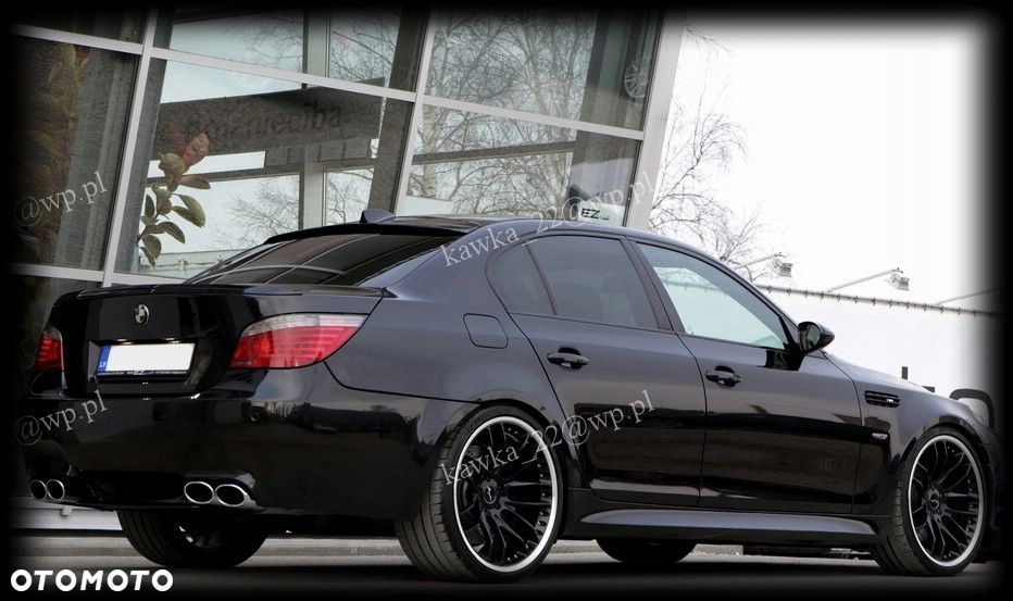 BMW 5 E60 SPOILER LOTKA SPOJLER NA SZYBĘ PODKŁAD!! - 13