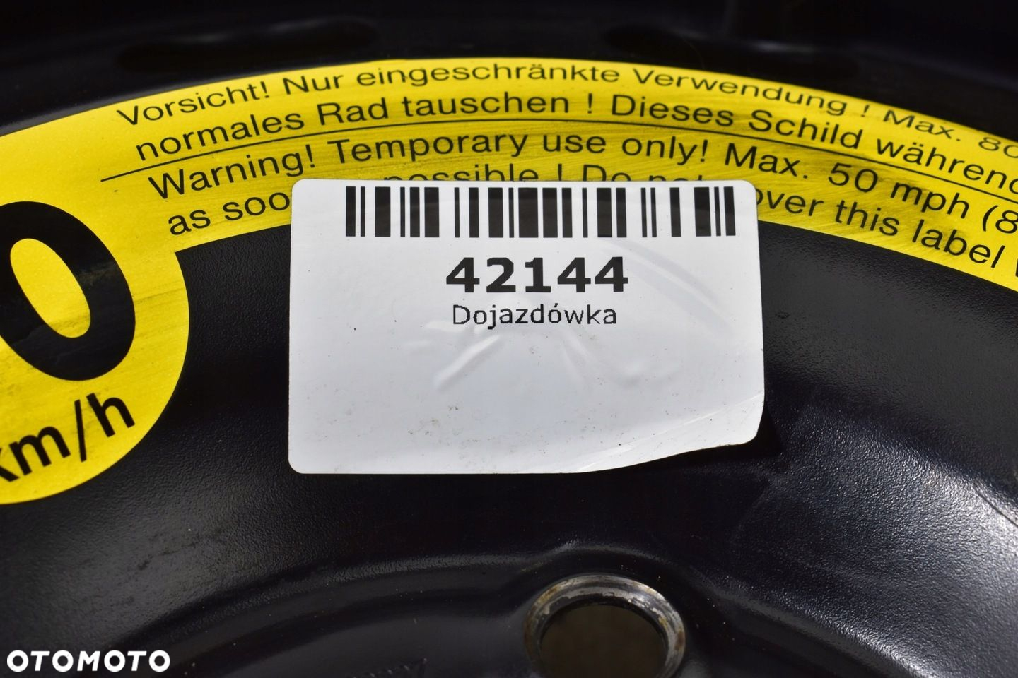 Koło Dojazdowe VW SEAT SKODA AUDI R16 3.5" x 16" 5x112 ET25,5 1K0601027F - 8