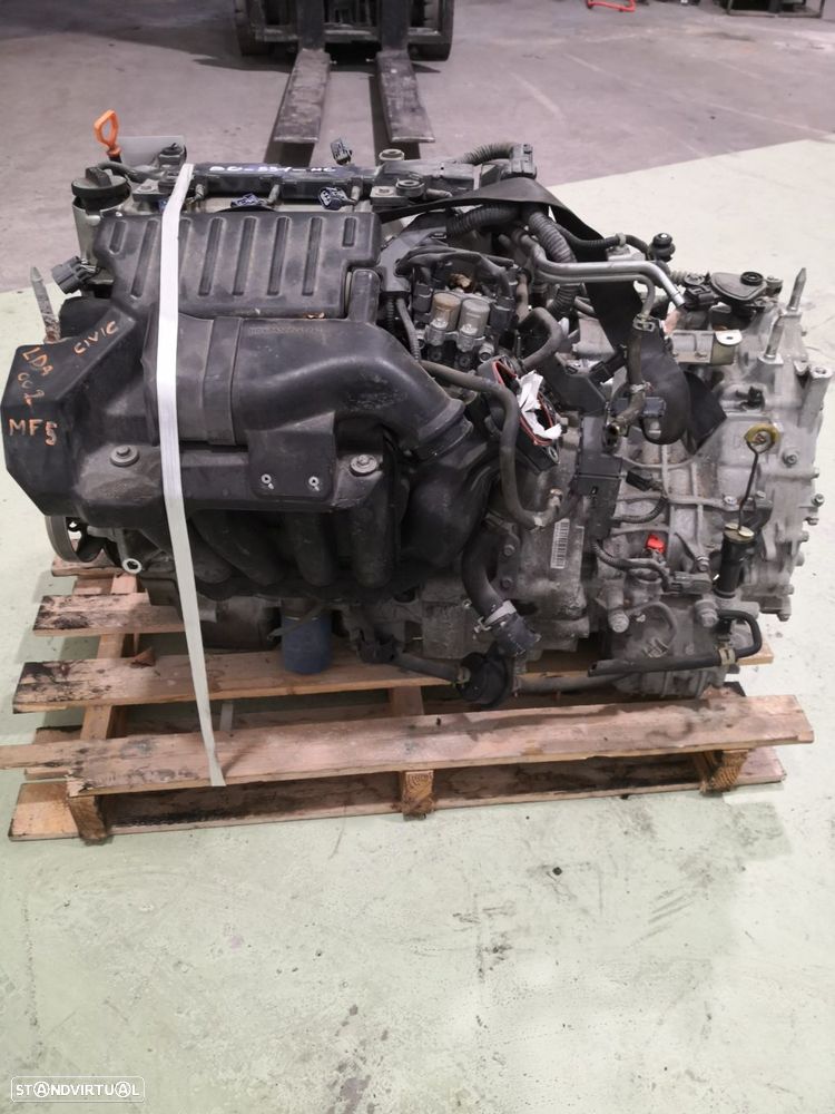Motor Completo Honda Civic Vii Três Volumes (Es, Et) - 2