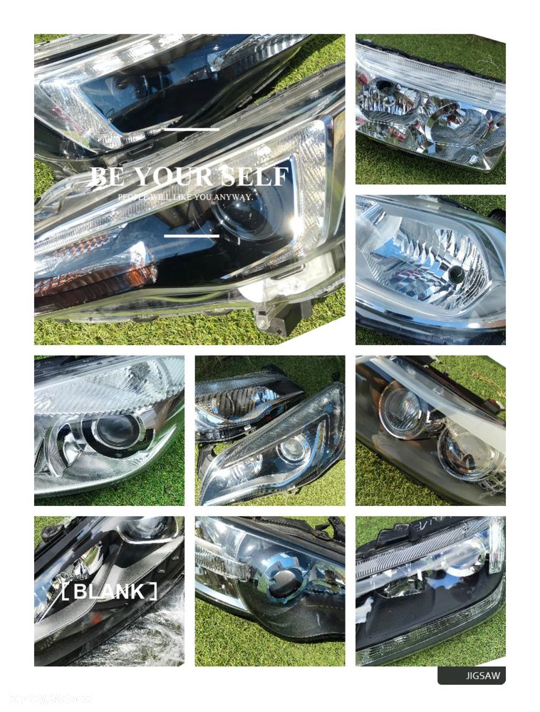 Lampa Full Led Reflektor Xenon Peugeot 108 208 307 408 508 2008 3008 4008 5008 Bipper Boxer Expert Partner Rifter - 1