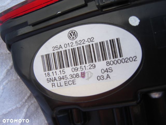 VW TIGUAN TYŁ NOWA 5NA945308 D NOWA - 2