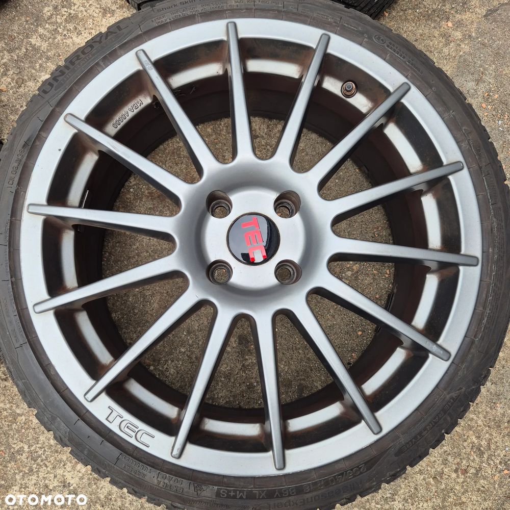 CAŁOROCZNE KOŁA 205/40 R18 FORD FIESTA ST B-MAX +CZUJNIKI POWIETRZA - 9
