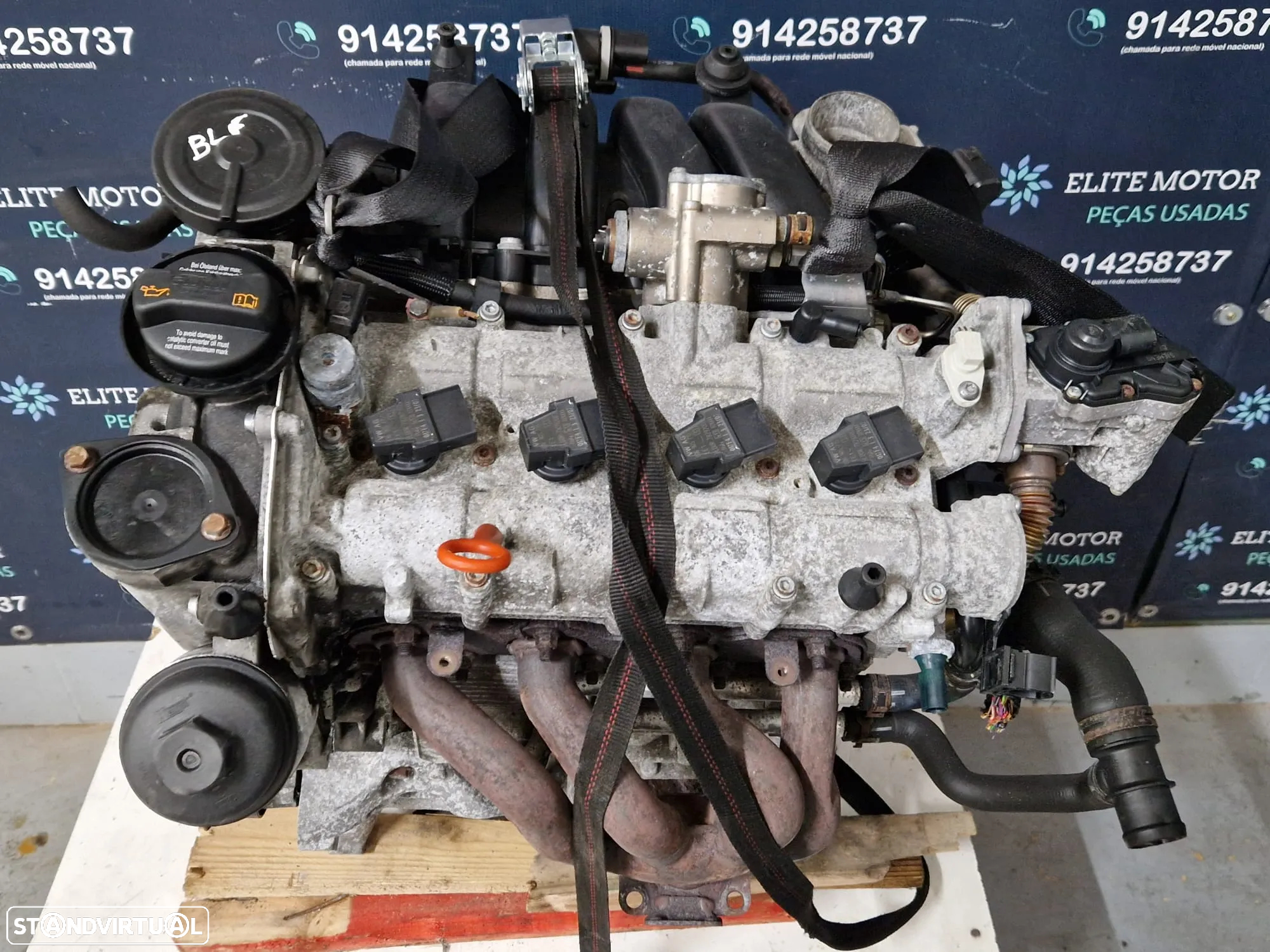 Motor usado BLF VW GOLF 5 1.6 FSI 115CV TOURAN JETTA BLP - 2