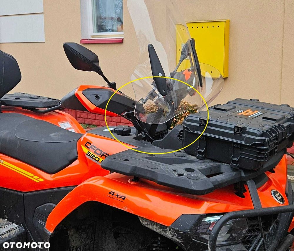 Quad CF Moto 520 i 850 CForce  450 i 1000 szyba bumper  owiewka - 5