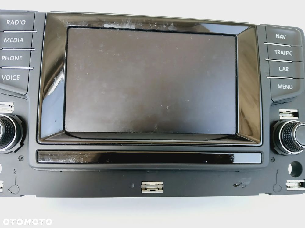 Ekran Wyświetlacz Nawigacji Radio Radia VW 5G0919605D - 4
