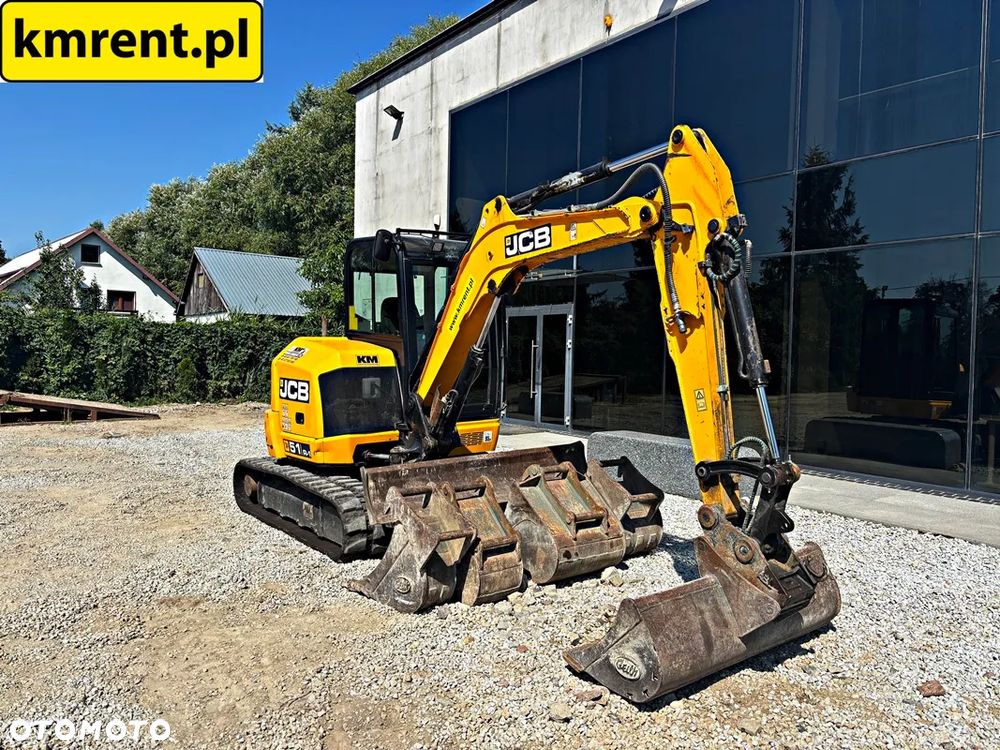 JCB 51R-1 MINI-KOPARKA 2017R. | JCB 8055 TAKEUCHI TB 250 CAT 305 YANMAR VIO - 7