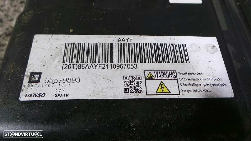 CENTRALINA MOTOR UCE OPEL ASTRA J 2011 -55579893 - 5