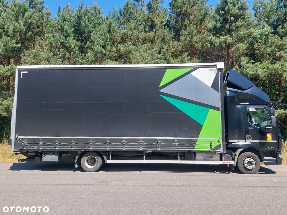 DAF LF 260, WINDA , SALON PL ,Firanka obustronna + klamry, Bezwypadkowy 12T - 8