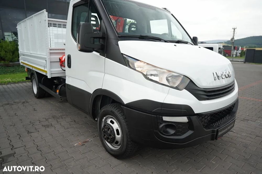 Renault MAXITY 140 DXI / BASCULATOR / + HDS FASSI F22A / CAPACITATE DE RIDICARE 995 KG / ATRACȚIE 5,5 M / IMPORTAT - 21