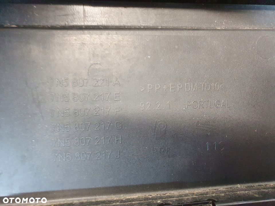 ZDERZAK PRZÓD SEAT ALHAMBRA 7N 7N0 7N5 ORYGINAŁ - 5