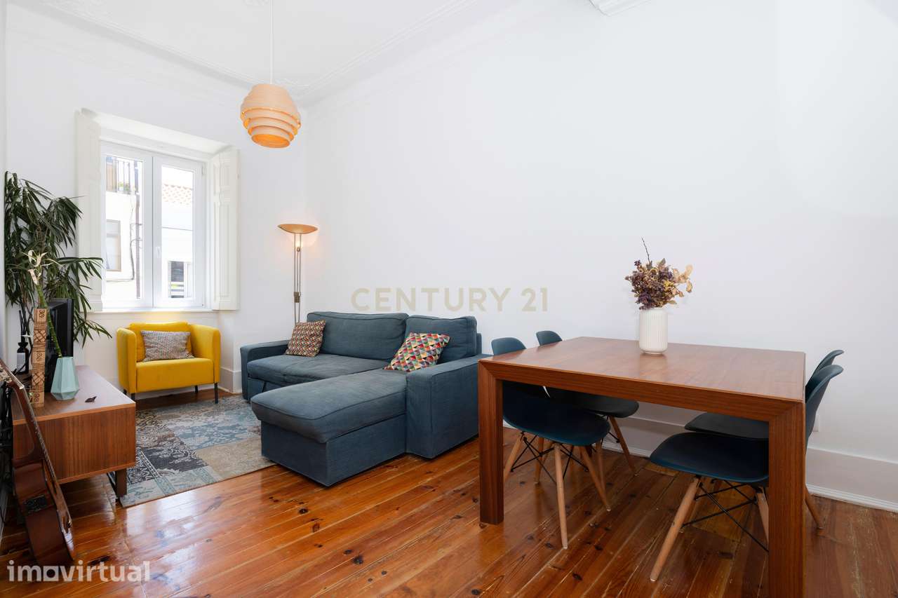 Apartamento T2+1 na Graça com Patio Privativo - Grande imagem: 3/19