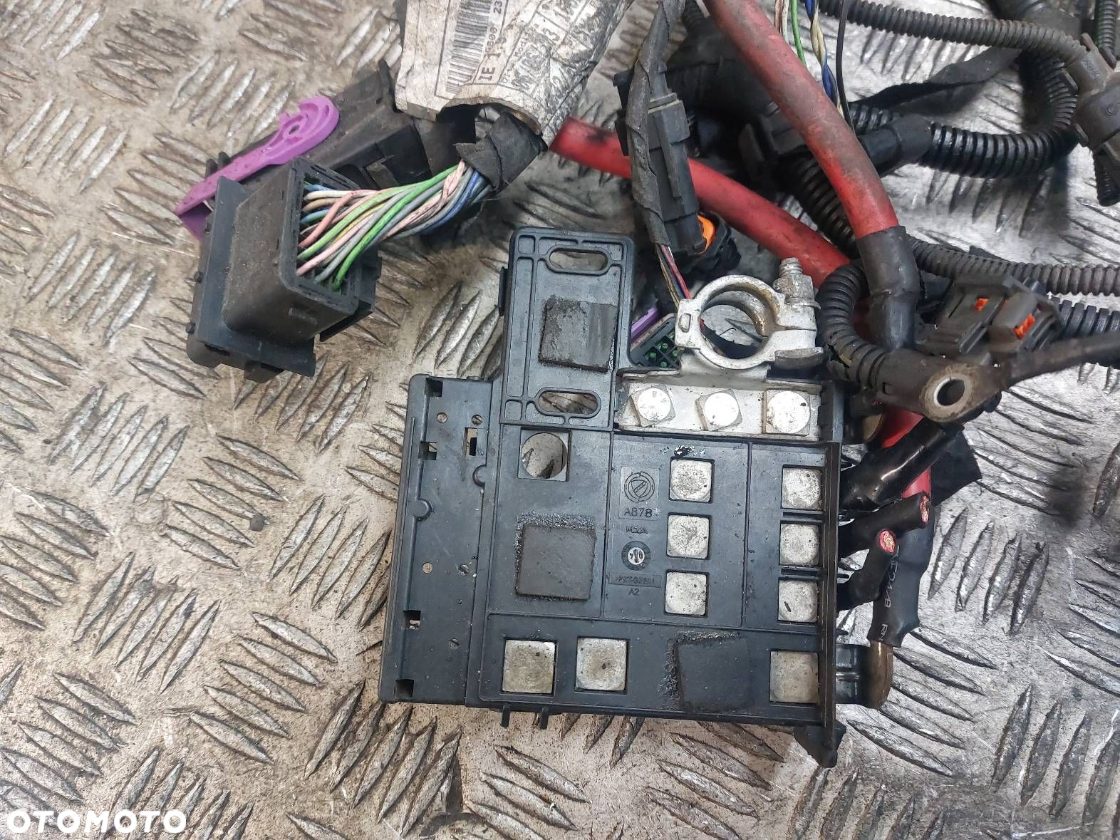 WIĄZKA OKABLOWANIE SILNIKA FIAT STILO 1.9 JTD 192A1000 00551929600 - 5