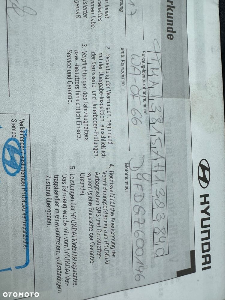 Hyundai Tucson blue 1.7 CRDi 2WD Passion - 21