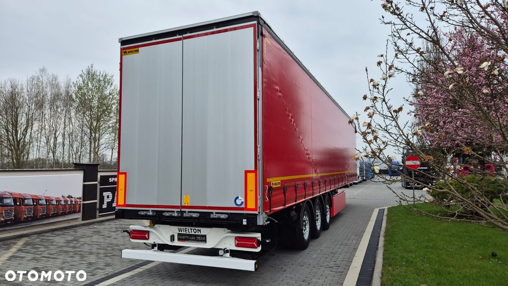 Wielton NACZEPA///FIRANKA///WIELTON///2023///WYSOKOŚĆ 2.82///DACH PODNOSZONY///CERTYFIKAT XL///OŚ PODNOSZONA///KOSZ PALETOWY///STAN BARDZO DOBRY - 5
