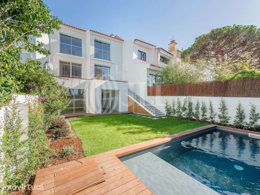 Moradia T4+1 com piscina no Monte Estoril, em Cascais - Grande imagem: 4/21