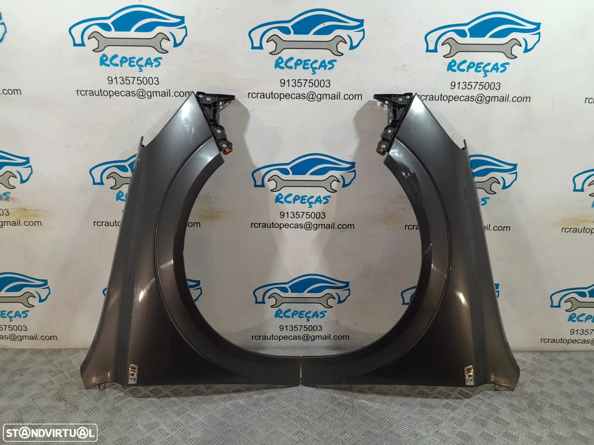 FRENTE COMPLETA OPEL ASTRA H A04 CAPOT PARACHOQUES GUARDA-LAMAS OTICAS RADIADOR VENTILADOR FRENTE FIBRA REFORÇO - 11
