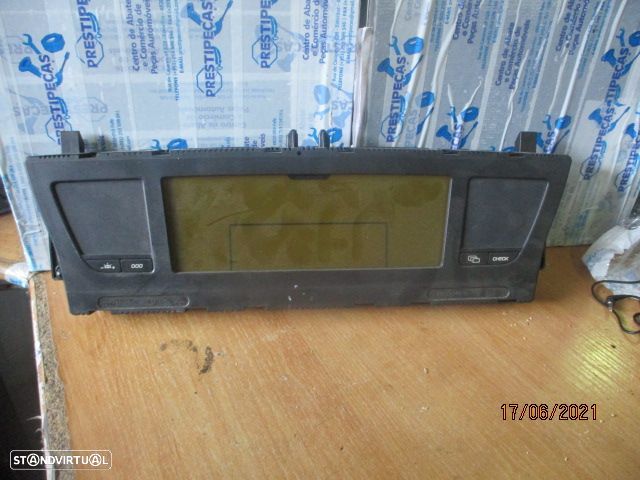 Quadrante 9665499880A CITROEN C4 PICASSO 2008 KM/H Digital CITROEN C4 PICASSO 1 2009 1.6HDI 110CV 5P CINZA AZULADO - 1