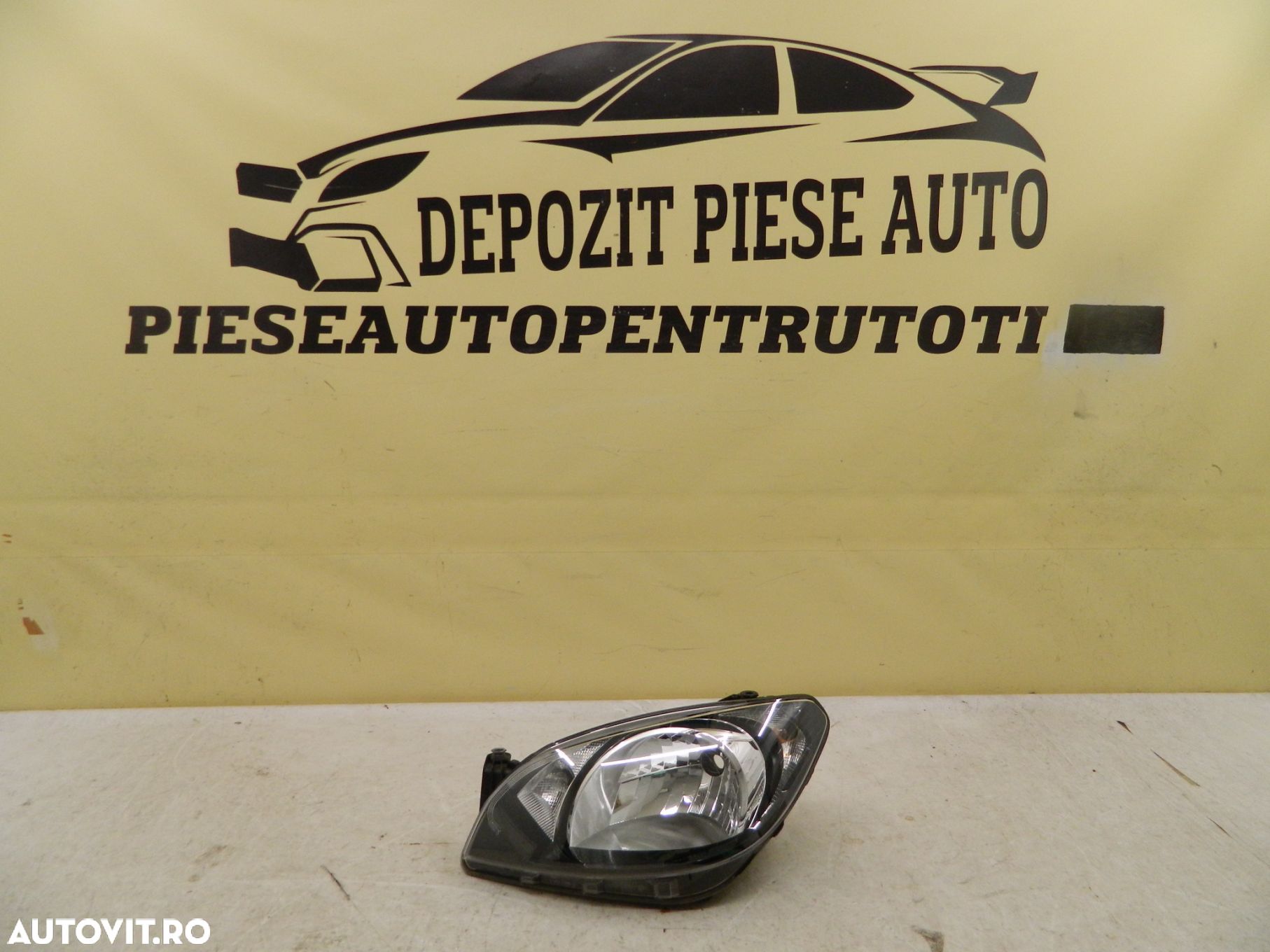 Far stanga Skoda Citigo, 2012, 2013, 2014, 2015, 2016, 2017, cod origine 1ST941015D. - 1