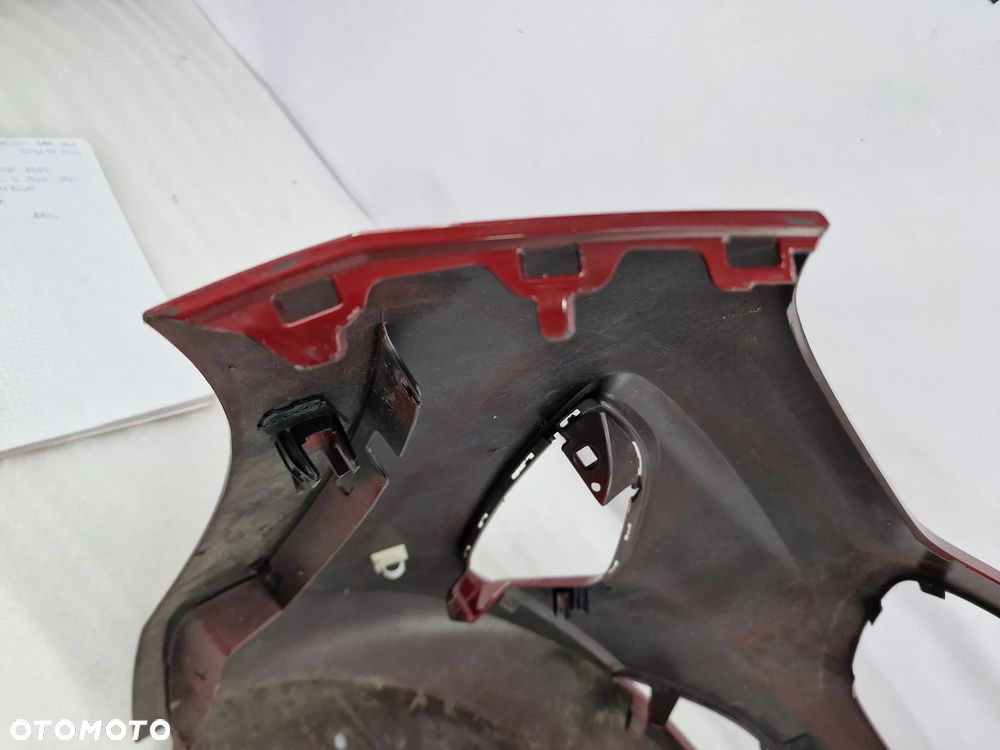 FORD FIESTA MK8 17- ZDERZAK PRZEDNI PRZÓD OPCJA NA 6X PDC , ŁADNY , BORDO METALIK , NR H1BB-17K819-A1 , NR AUKCJI NZ734 - 16