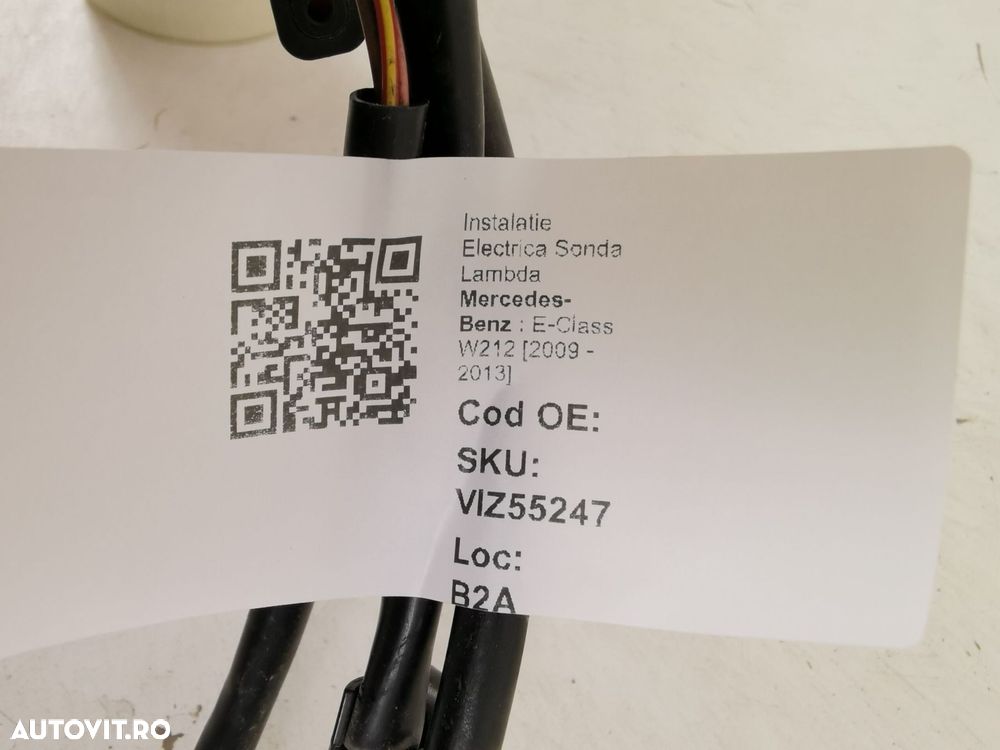 Instalatie Electrica Sonda Lambda Mercedes-Benz  E-Class W212 [2009 - - 8