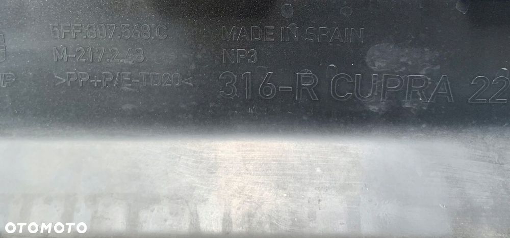 SEAT CUPRA FORMENTOR DYFUZOR SPOILER ZDERZAKA TYŁ - 5