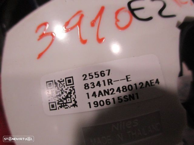 Comutador 255678341RE RENAULT MEGANE 4 2019 1.5DCI 115CV 5P BRANCO LUZES PISCAS E ESCOVAS - 7