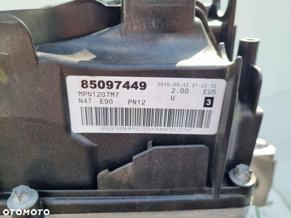 SILNIK KOMPLET BMW X1 E84 2.0 D DIESEL 143KM pali N47D20C - 9
