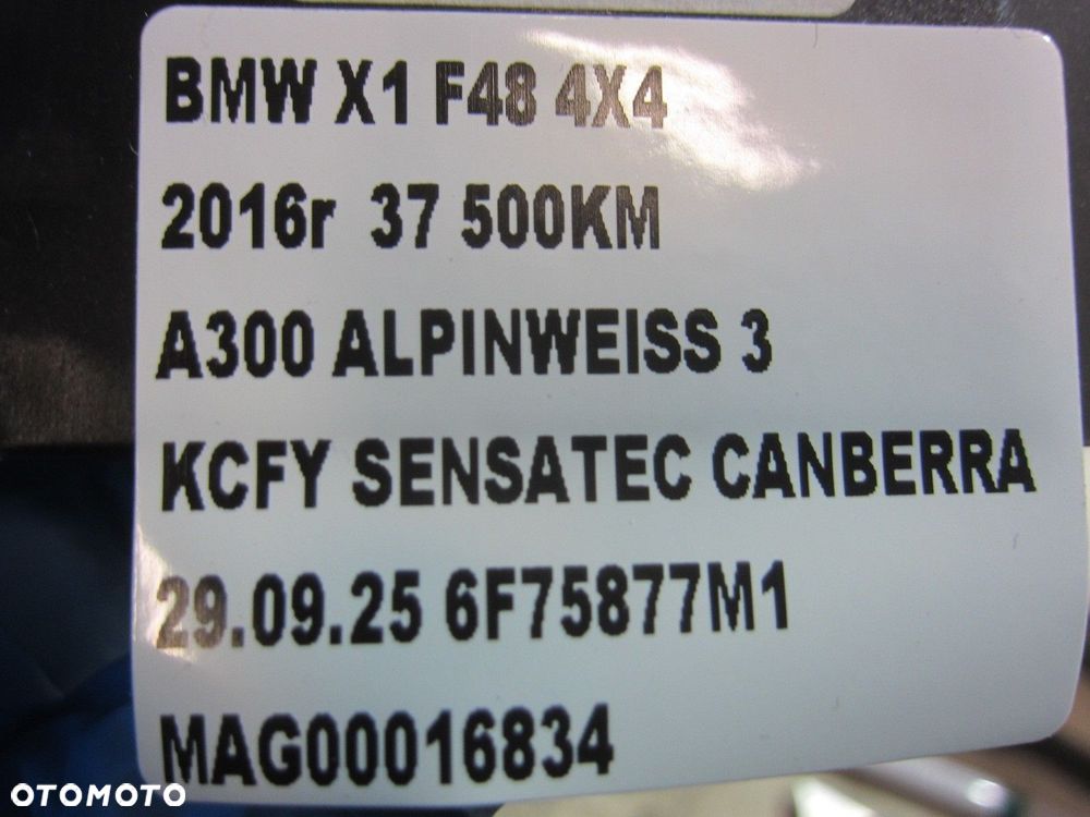 BMW X1 F48 F20 F30 F46 MODUŁ STEROWNIK UKŁADU KLIMATYZACJI 9874189 6820235 - 8
