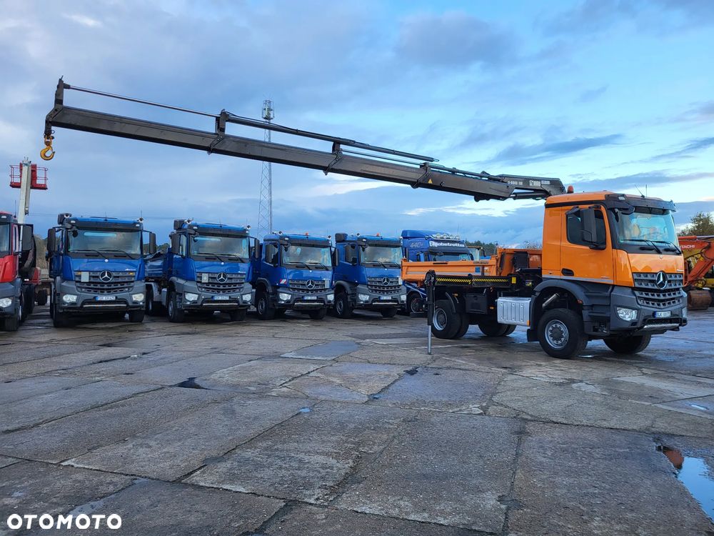 Mercedes-Benz Arocs 1851 4x4 HDS Wywrotka spr z Niemiec - 14