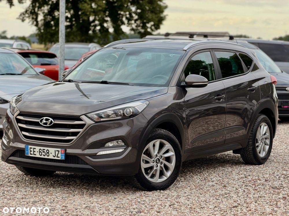 Hyundai Tucson blue 1.7 CRDi 2WD DCT Premium