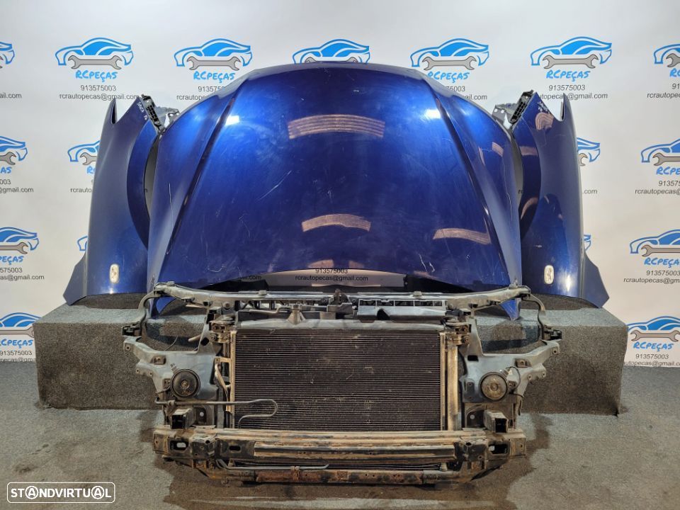 FRENTE COMPLETA HYUNDAI SANTA FÉ II 2 MK2 CAPOT PARACHOQUES GUARDALAMAS OTICAS RADIADOR REFORÇO - 5