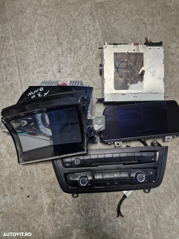 Kit Navigatie Bmw f30,Headup display,modul climatronic cu multimedia