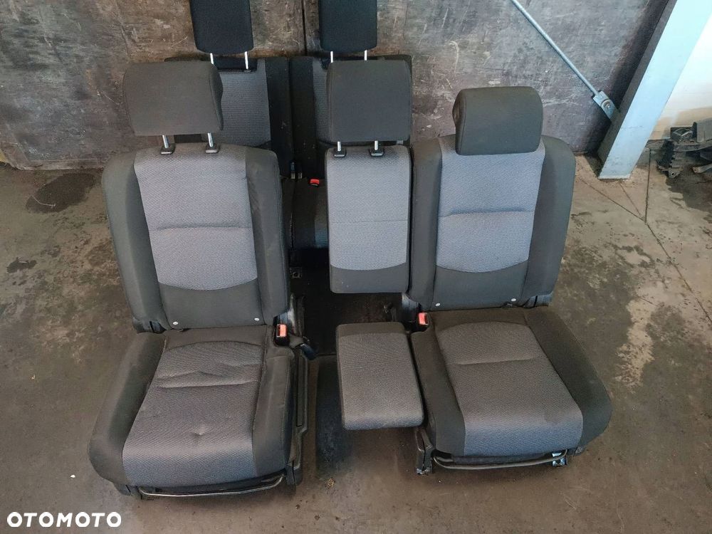 FOTELE KOMPLET LEWY PRAWY KANAPA TYŁ MAZDA 5 I - 9