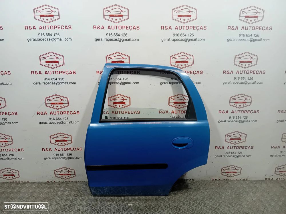 Porta Trás Traseira Esquerda Opel Corsa C Original - 1