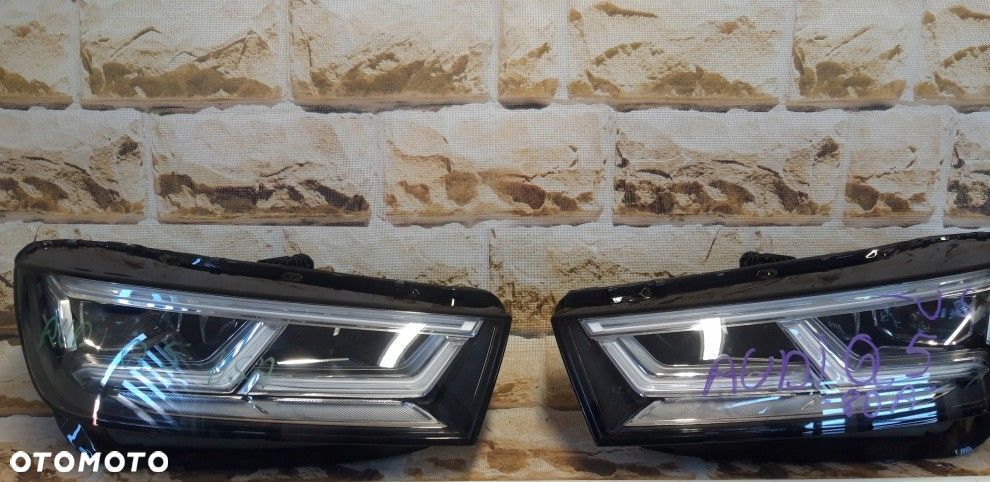 audi q5 usa 80a 941 033b/034 17\' full led lewa/prawa ameryka - 11