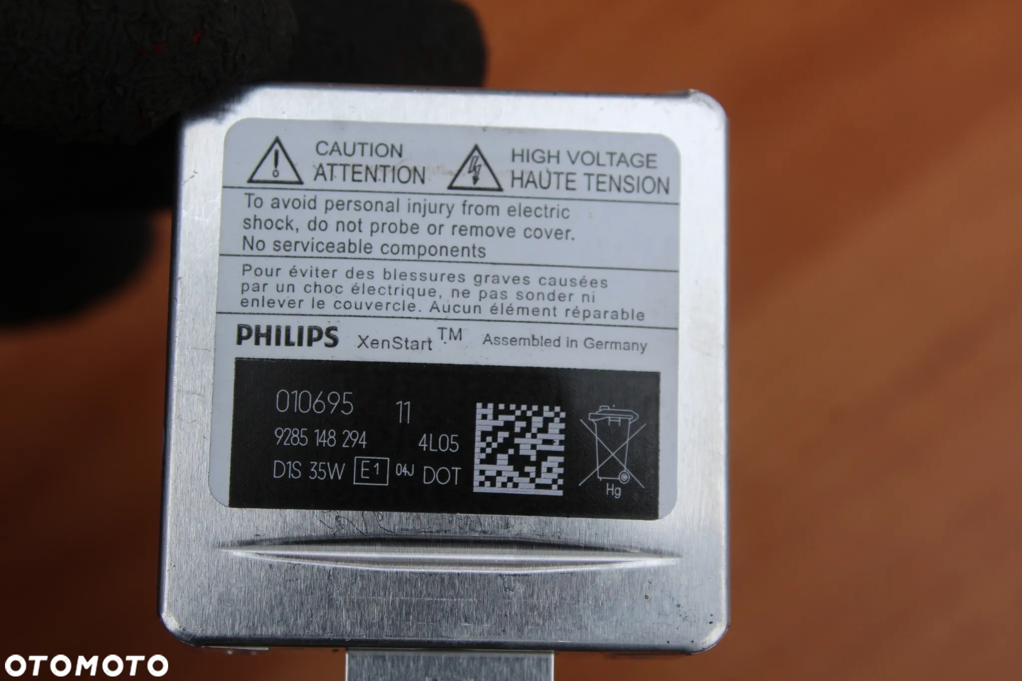 ŻARNIK D1S STARTER CEWKA ZAPŁONNIK ZAPALNIK LAMPY XENON HELLA ORYGINAŁ OPEL AUDI MERCEDES SKODA SEAT 9285148294 - 4