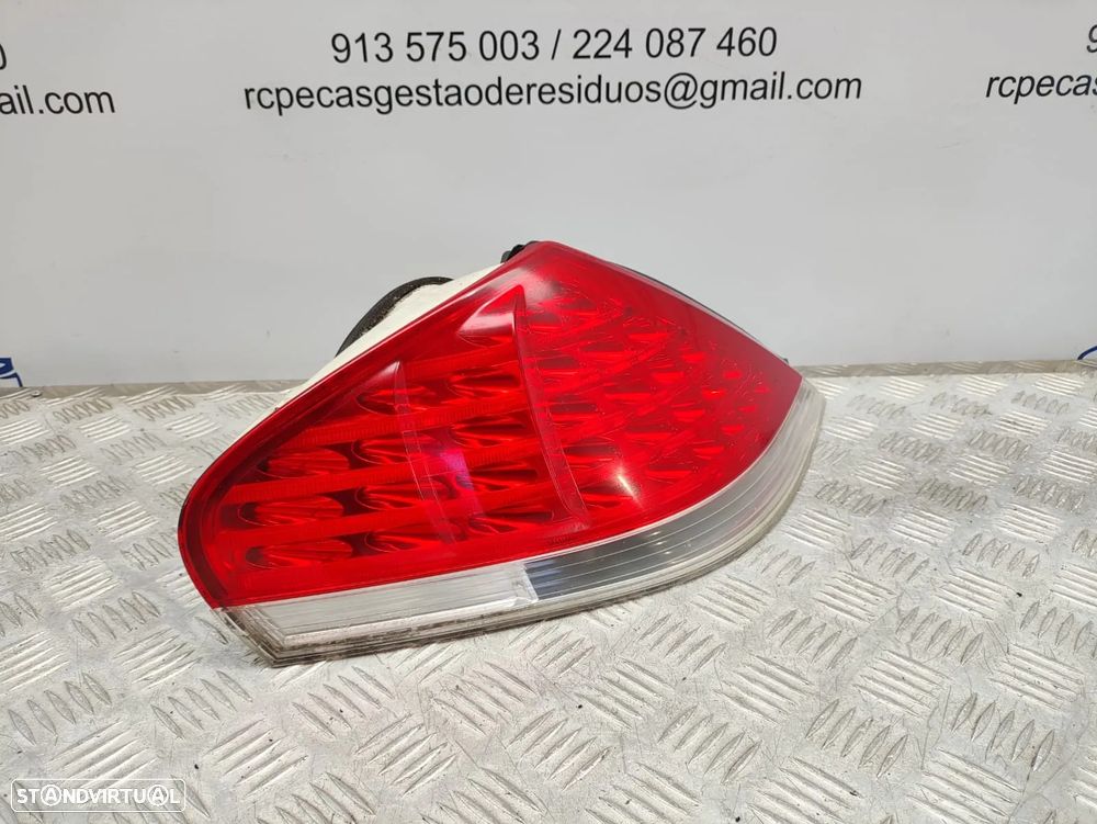 Farolim LED Tras Traseiro Esquerdo Direito Original BMW Serie 6 LCI E63 Coupe E64 Cabrio 6911892 6911891 2003 - 2010 - 8
