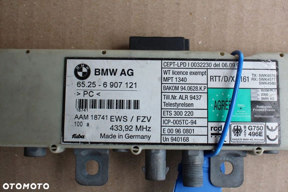 Wzmacniacz anteny moduł BMW 3 model e46 TOURING 6907121 (1244) - 2