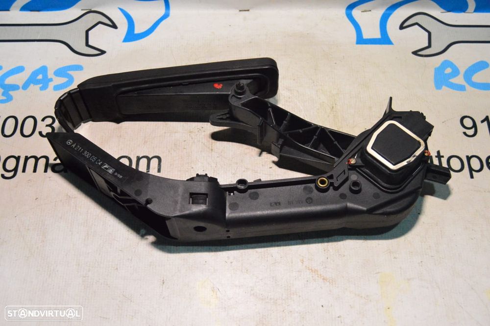 PEDAL PEDALEIRA ACELARADOR ELETRICO MERCEDES BENZ A2113000504 2113000504 A2033010001 2033010001 MERCEDES BENZ CLASS E W211 E220 CDI 150CV OM646961 646961 - 9