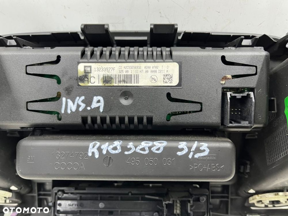 Radio Opel Insignia A 08-17r tuner CD 300 czytnik płyt panel sterowania wyświetlacz komplet 13326328 - 16