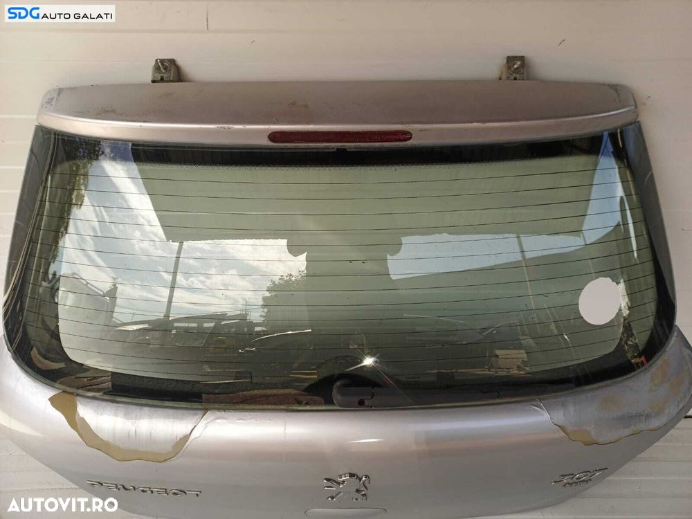Haion Hayon Portbagaj Dezechipat cu Luneta Geam Sticla Peugeot 307 Hatchback 2001 - 2008 [L1938] - 7