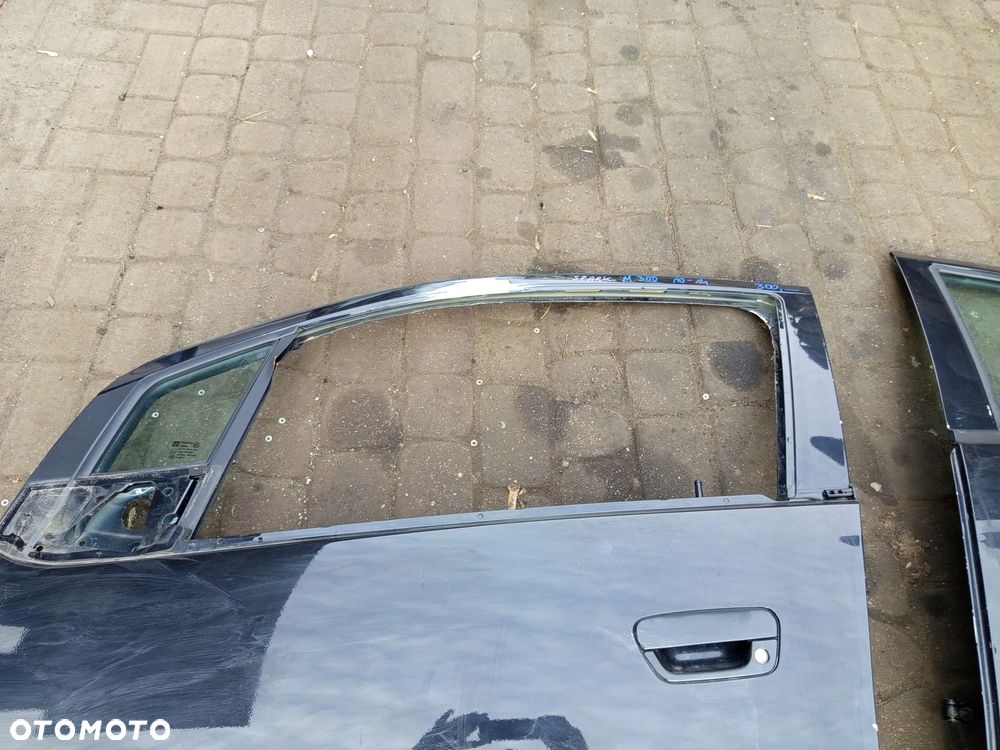 DRZWI LEWE PRZEDNIE CHEVROLET SPARK M300 10-14 SZYBA ZAMEK KLAMKA PANEL PODNOŚNIK EL - 5