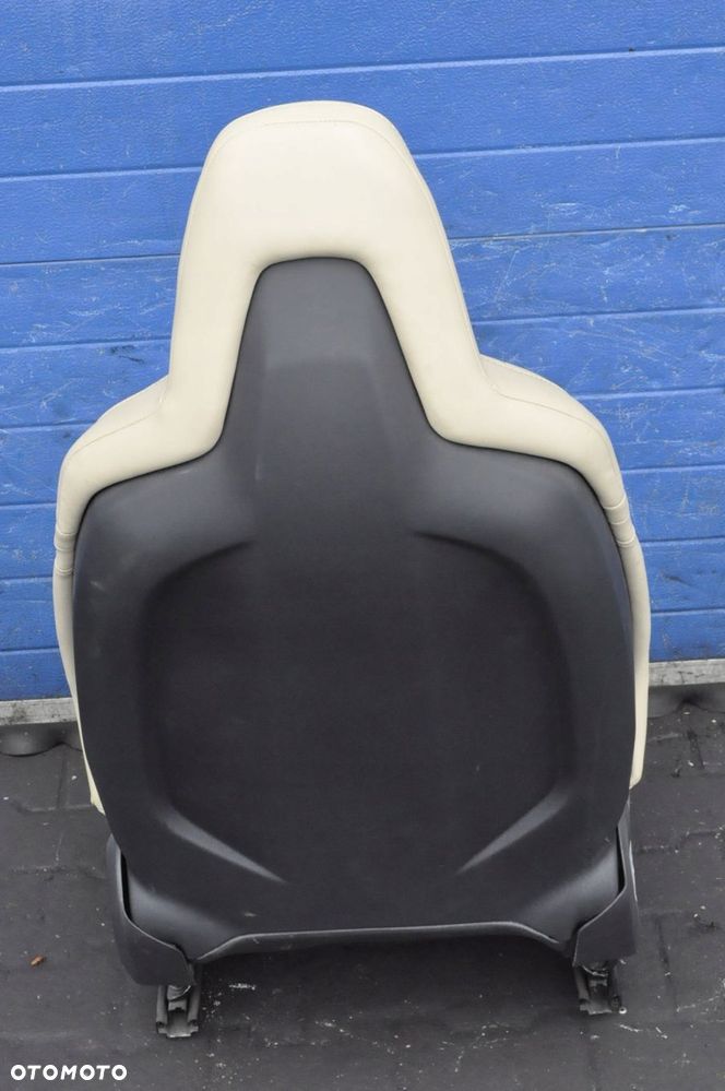 Tesla Model S FOTEL PRZÓD PRZEDNI SKÓRA ANGLIK - 7