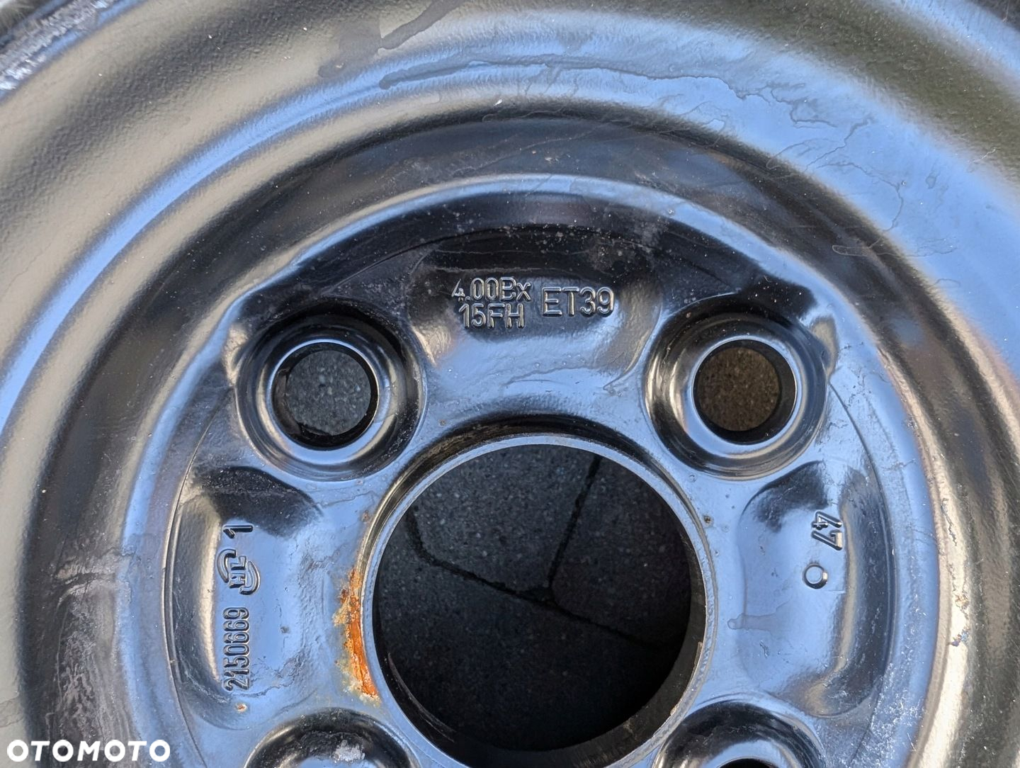 KOŁO DOJAZDOWE ZAPASOWE 15 PEUGEOT 108 2014-2022 4X100 4J ET39 - 6